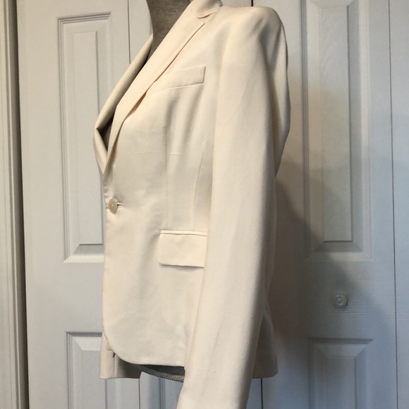 Ralph Lauren Black Label Ivory Silk Suit Jacket - Picture 7 of 12